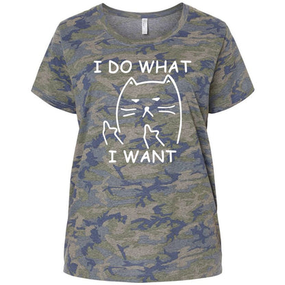 Ladies Curvy Jersey - MQK54A1S - Vintage Camo - 5