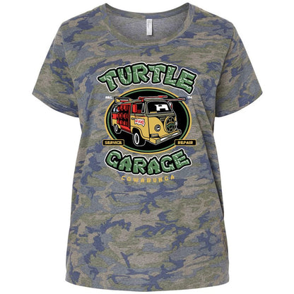 Ladies Curvy Jersey - 9WZ1L7PZ - Vintage Camo - 5