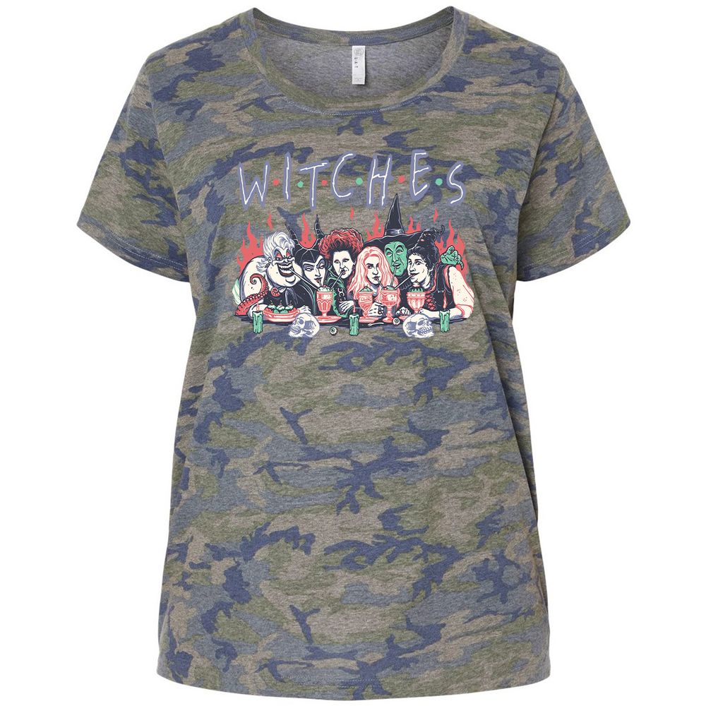 Ladies Curvy Jersey - SAD3626T - Vintage Camo - 5