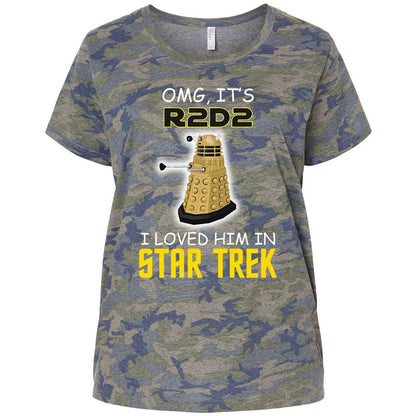 Ladies Curvy Jersey - 2FPJERVE - Vintage Camo - 5