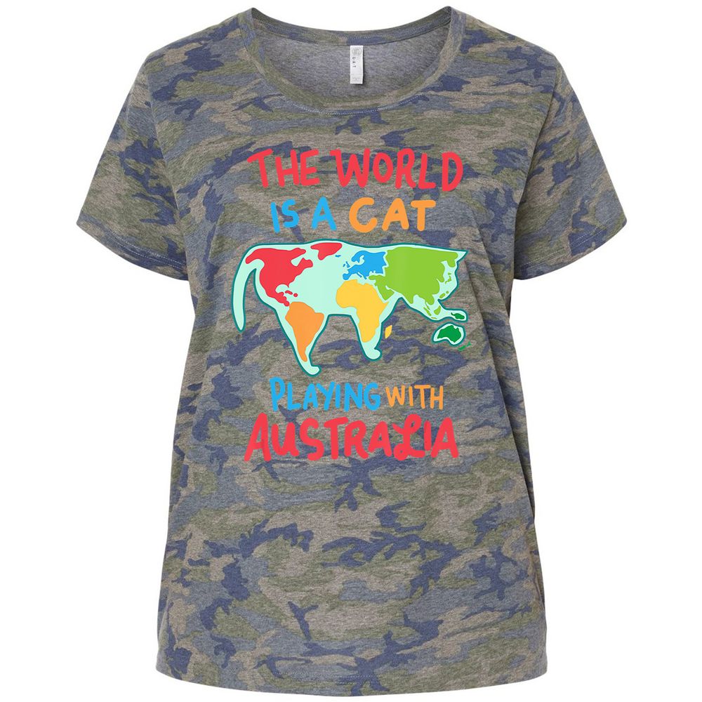 Ladies Curvy Jersey - TNAZFGUK - Vintage Camo - 5