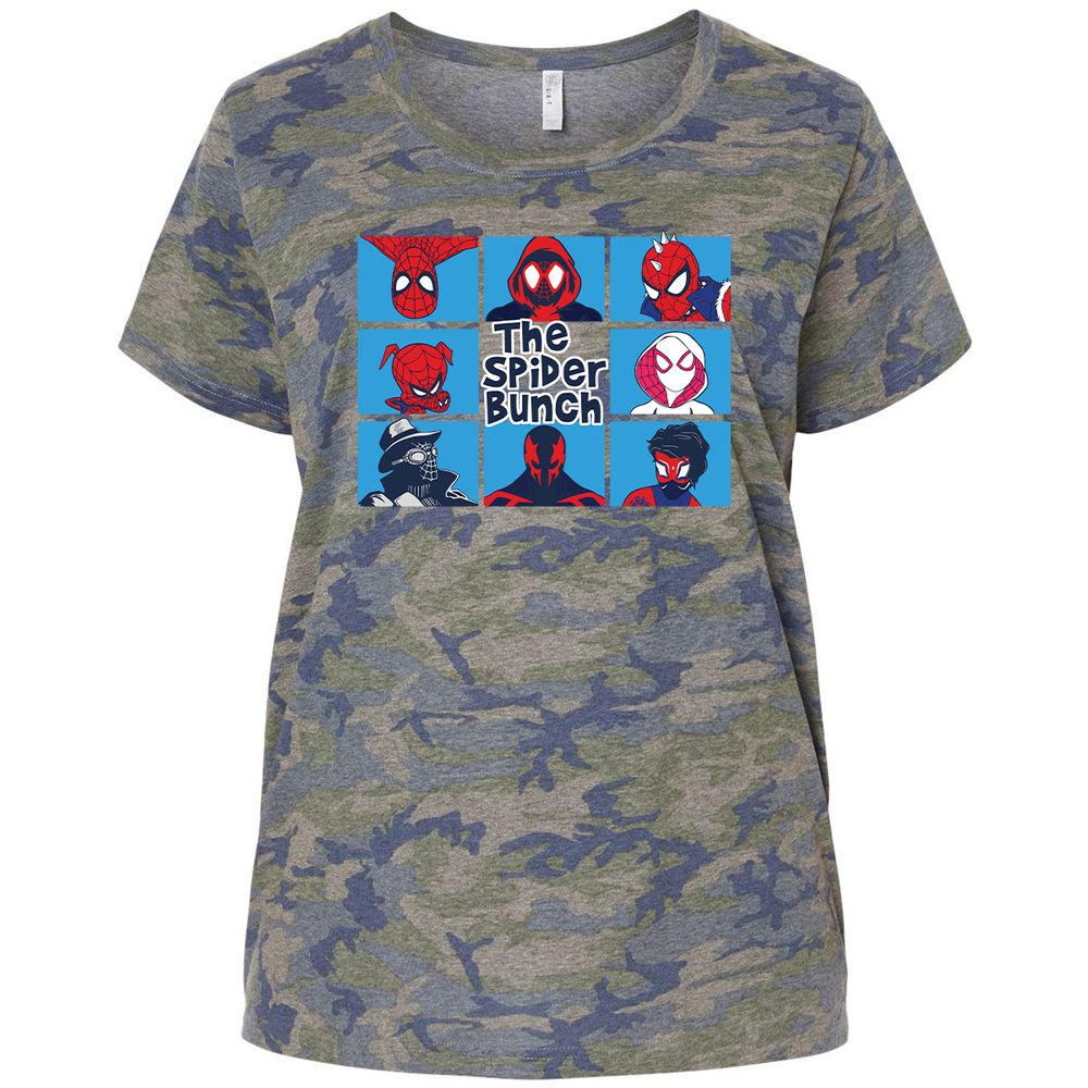 Ladies Curvy Jersey - PH5LYPAP - Vintage Camo - 5