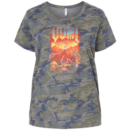 Ladies Curvy Jersey - XR5G1ZDS - Vintage Camo - 5