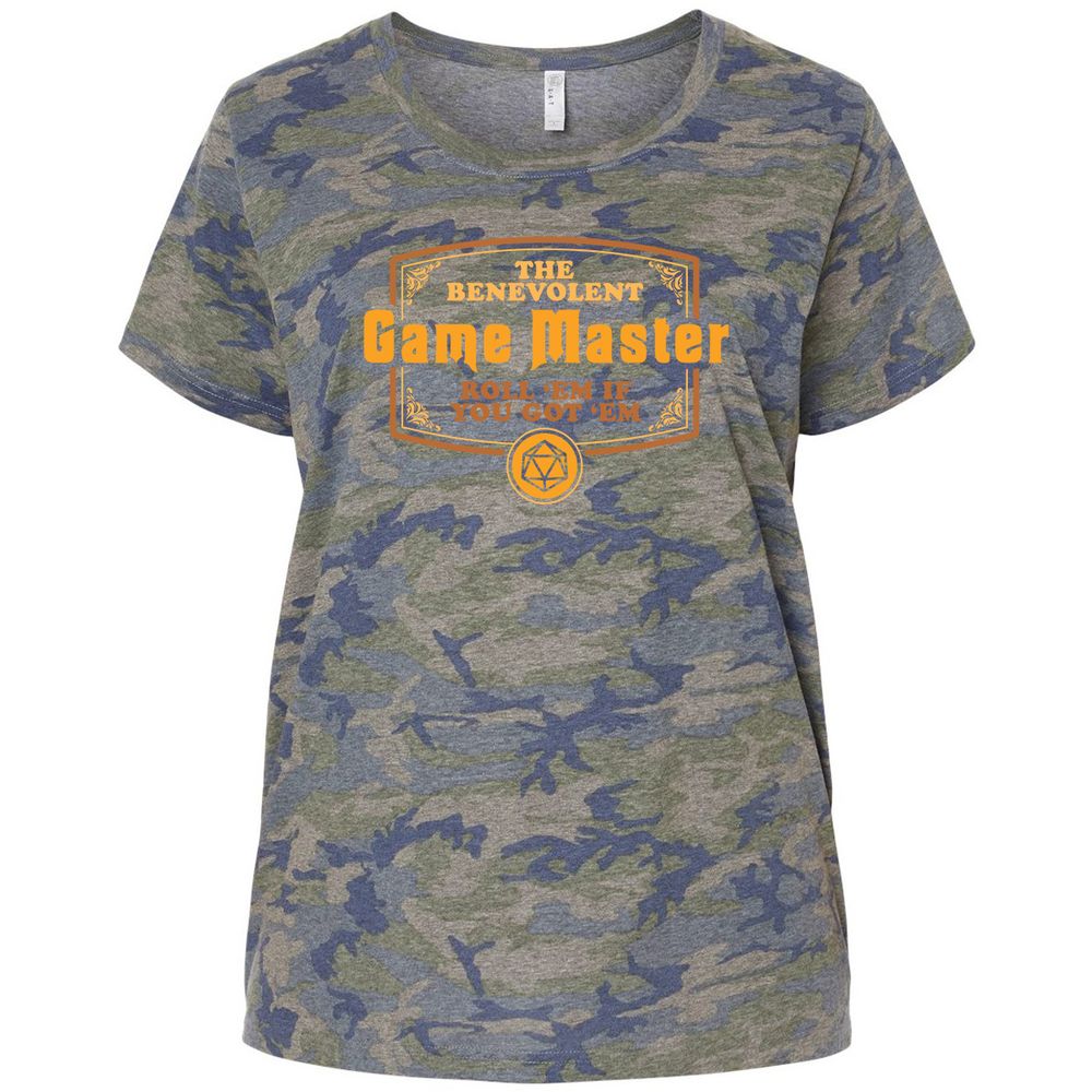 Ladies Curvy Jersey - HYM4TFEM - Vintage Camo - 5