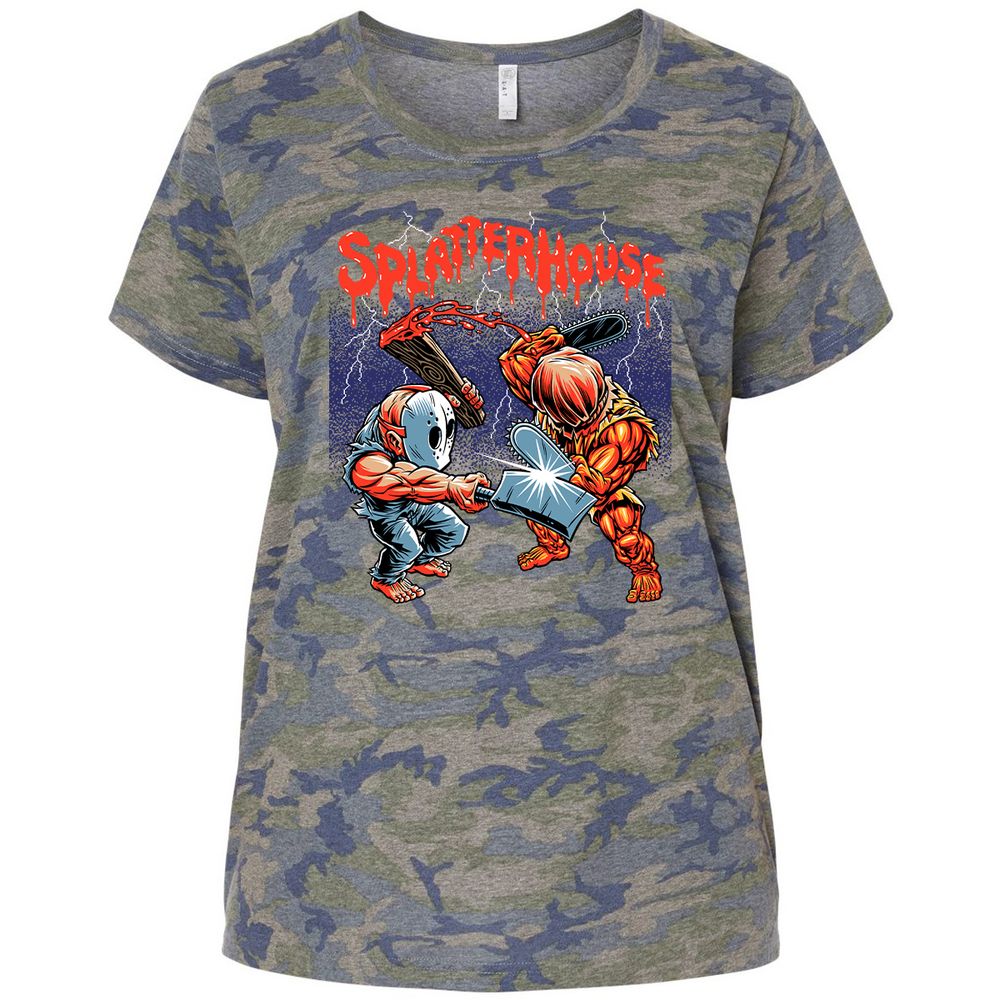 Ladies Curvy Jersey - KPSLKSEF - Vintage Camo - 5