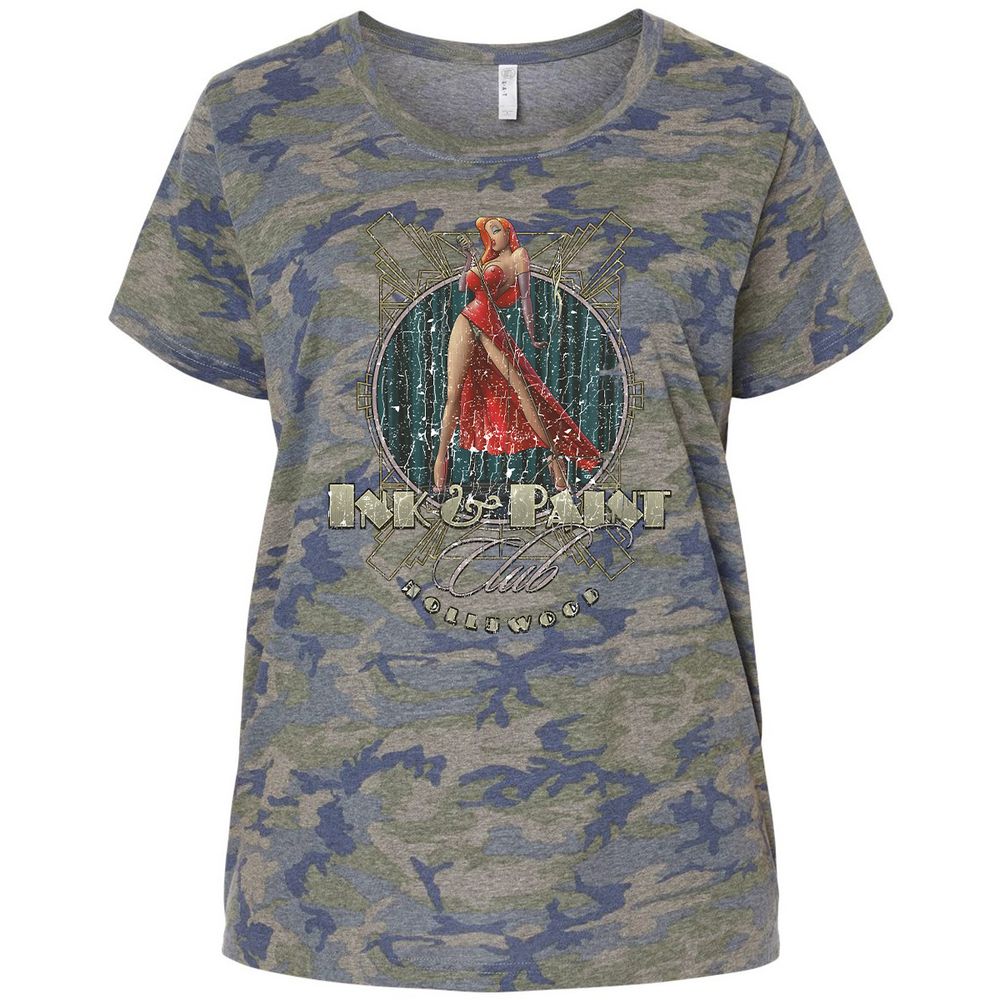 Ladies Curvy Jersey - WF7SF5FG - Vintage Camo - 5