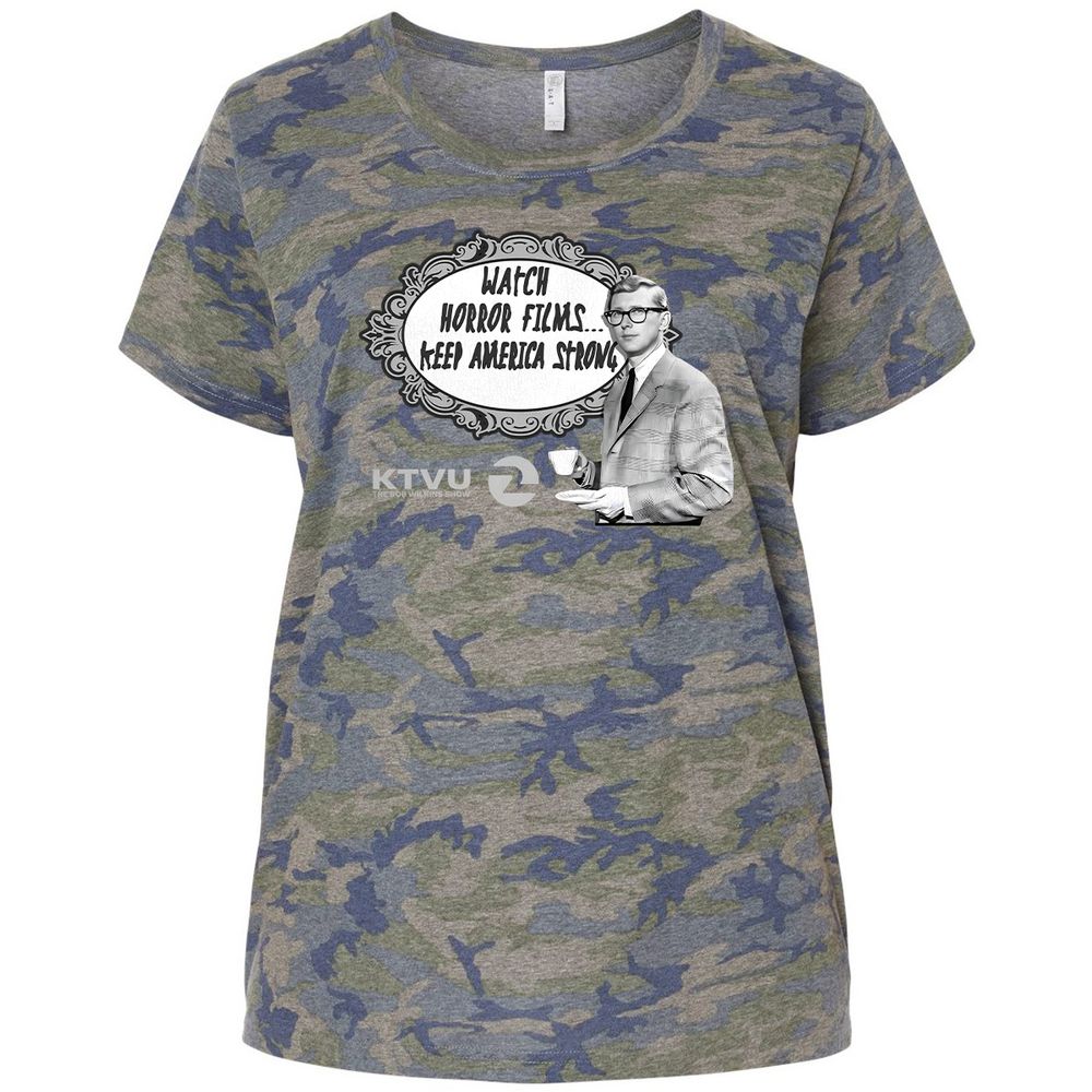 Ladies Curvy Jersey - QFFW2UW5 - Vintage Camo - 5