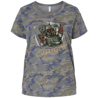 Ladies Curvy Jersey - 2ZWY4VH8 - Vintage Camo - 5