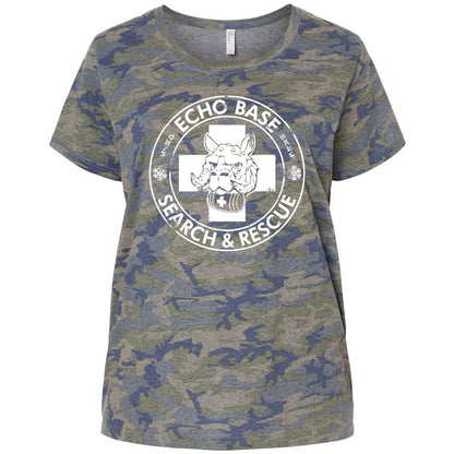 Ladies Curvy Jersey - LQ28S3P9 - Vintage Camo - 5