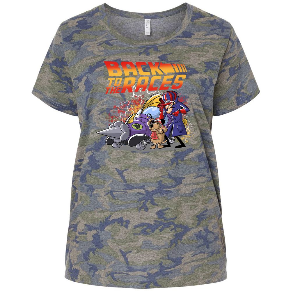 Ladies Curvy Jersey - LADHSUXU - Vintage Camo - 5