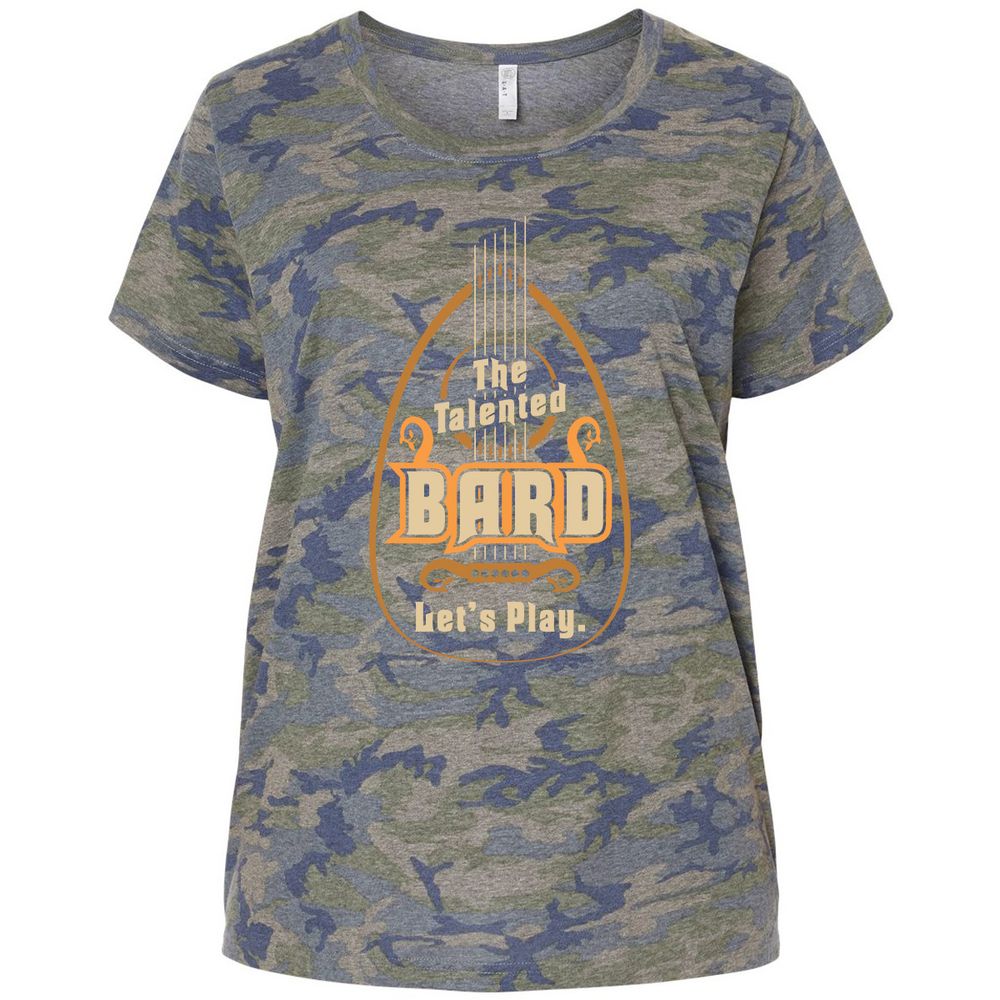 Ladies Curvy Jersey - DT58NGP3 - Vintage Camo - 5