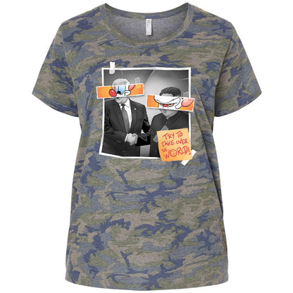 Ladies Curvy Jersey - 4N48H49P - Vintage Camo - 5