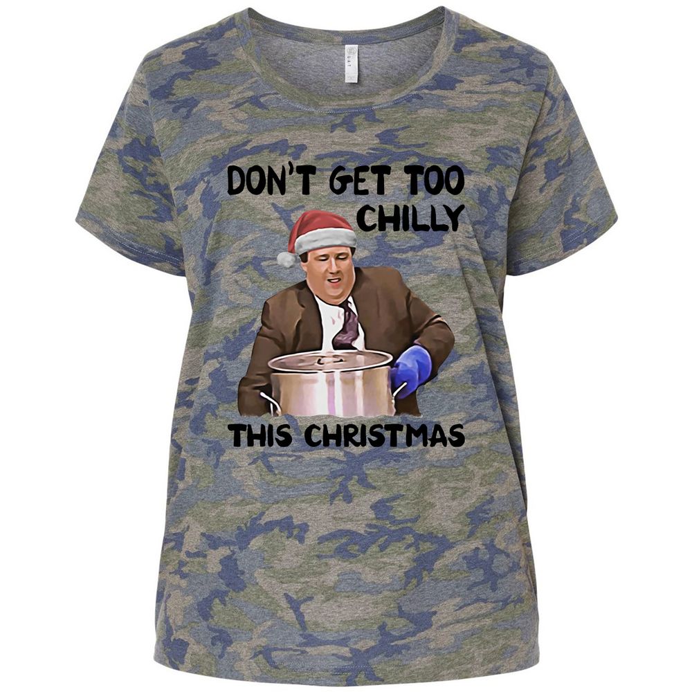 Ladies Curvy Jersey - G52NXZLQ - Vintage Camo - 5