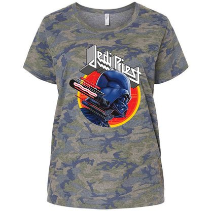 Ladies Curvy Jersey - FBQWA111 - Vintage Camo - 5