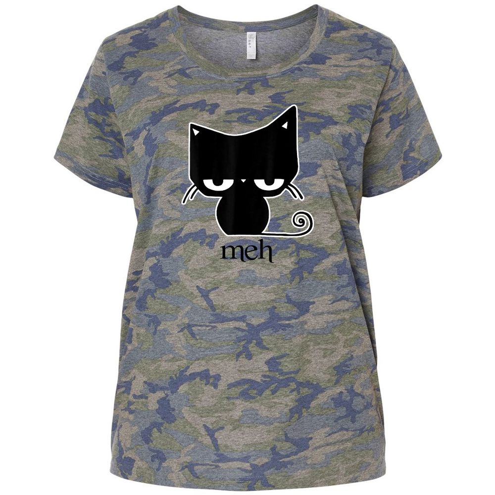 Ladies Curvy Jersey - 9GA2C1BB - Vintage Camo - 5