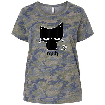 Ladies Curvy Jersey - 9GA2C1BB - Vintage Camo - 5