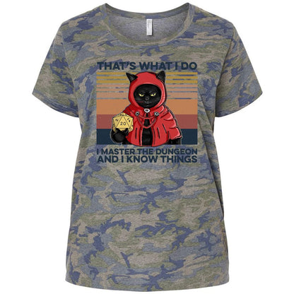 Ladies Curvy Jersey - 61QU1PJZ - Vintage Camo - 5