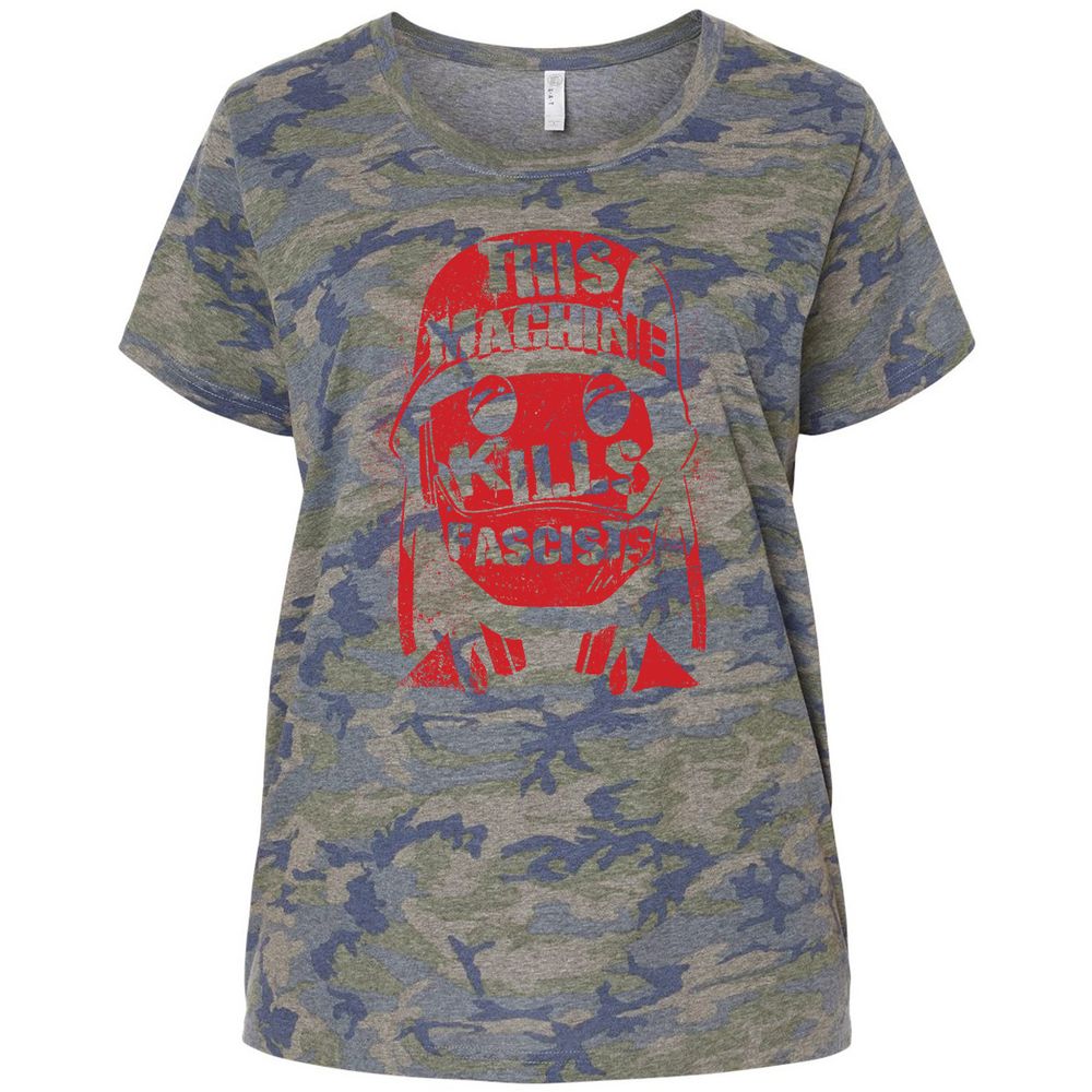 Ladies Curvy Jersey - 45N9NL97 - Vintage Camo - 5