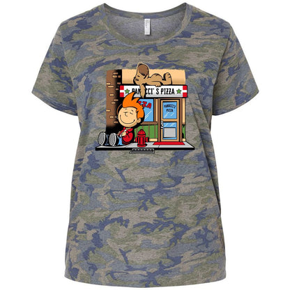 Ladies Curvy Jersey - 2KUY2PP4 - Vintage Camo - 5