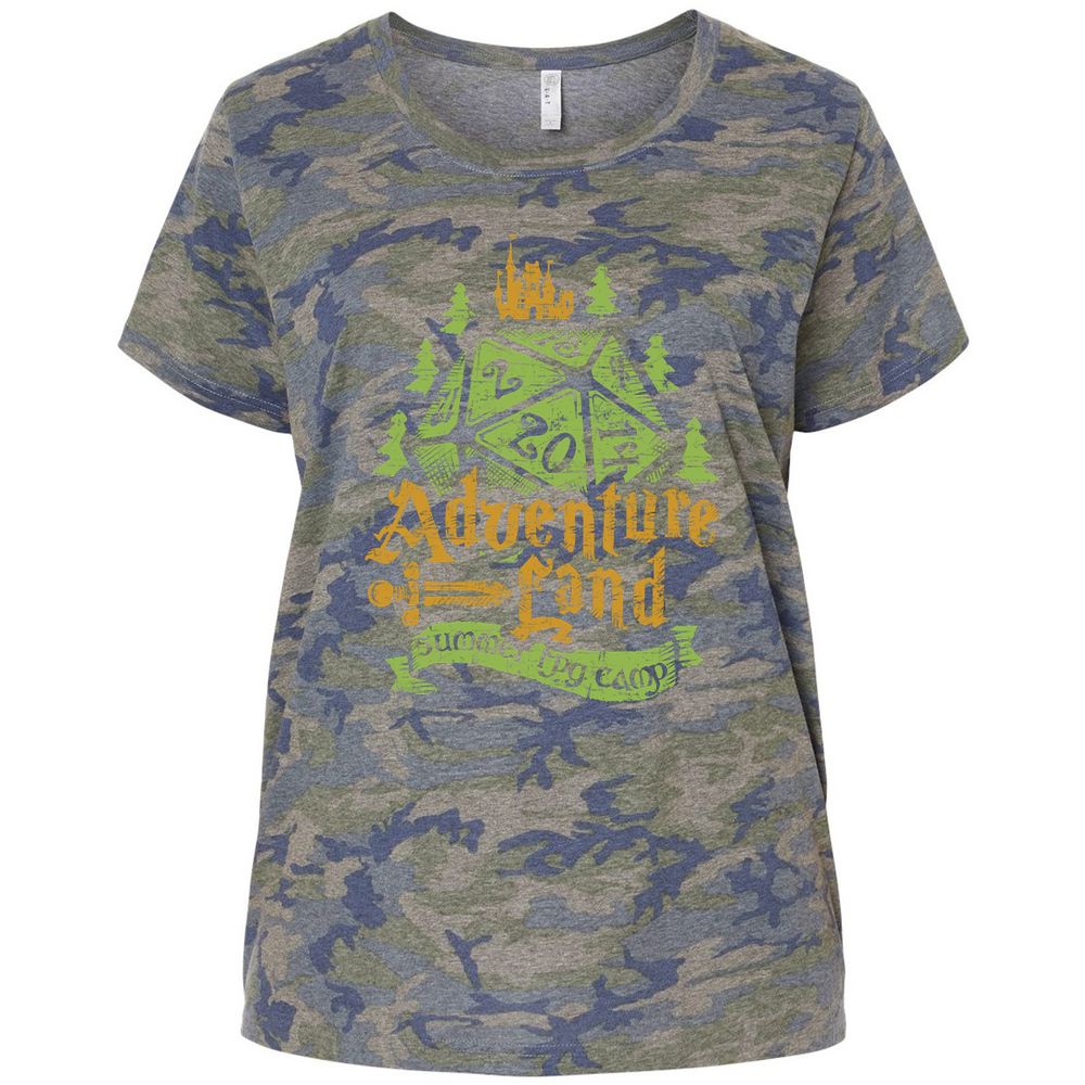 Ladies Curvy Jersey - 1M32Q12F - Vintage Camo - 5