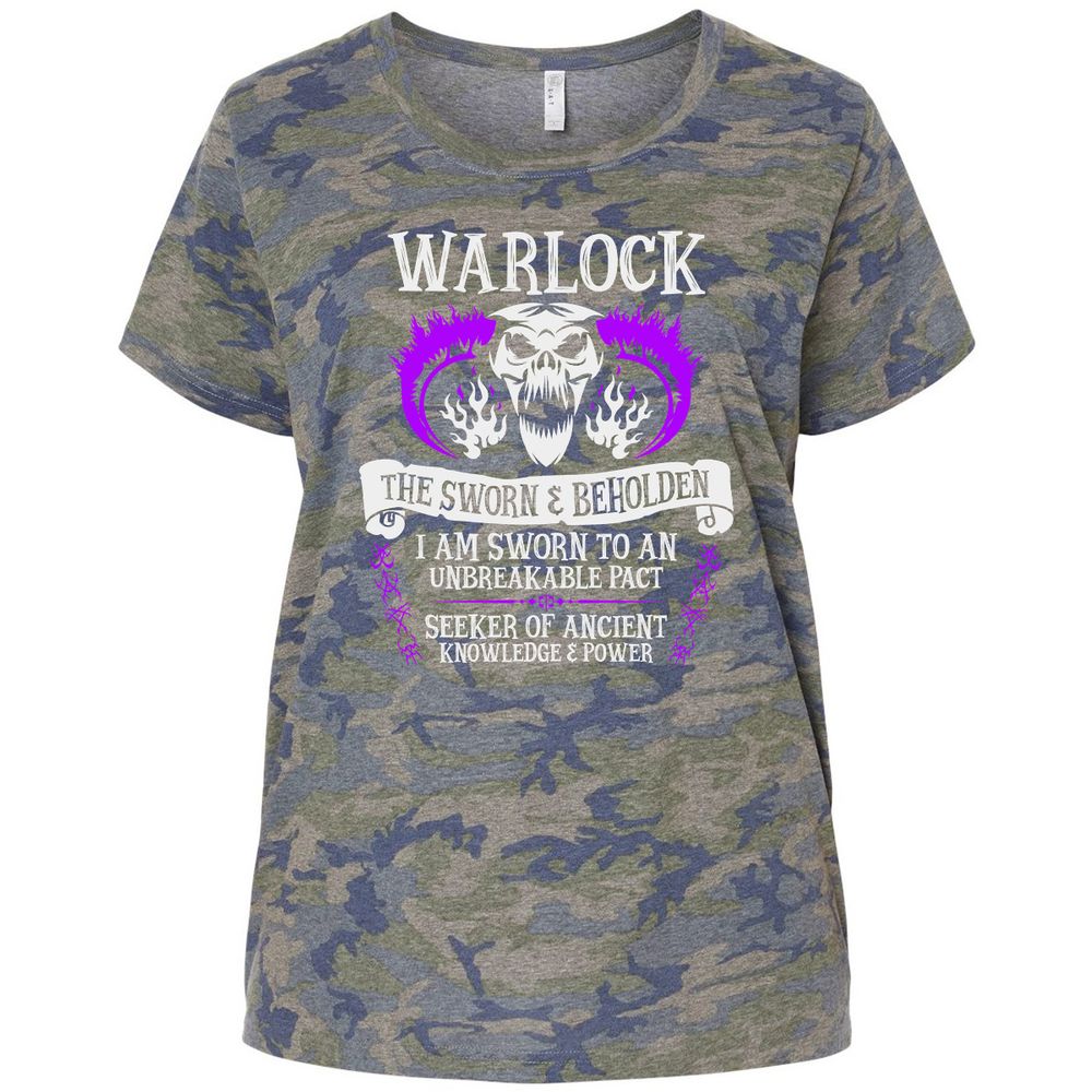 Ladies Curvy Jersey - SUPP8DHQ - Vintage Camo - 5