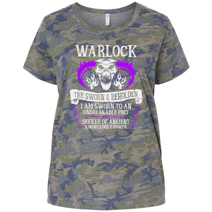 Ladies Curvy Jersey - SUPP8DHQ - Vintage Camo - 5