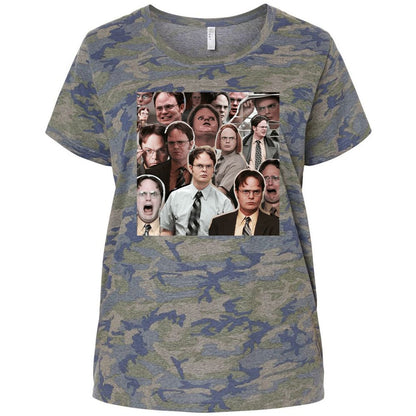 Ladies Curvy Jersey - BTFFF2FR - Vintage Camo - 5