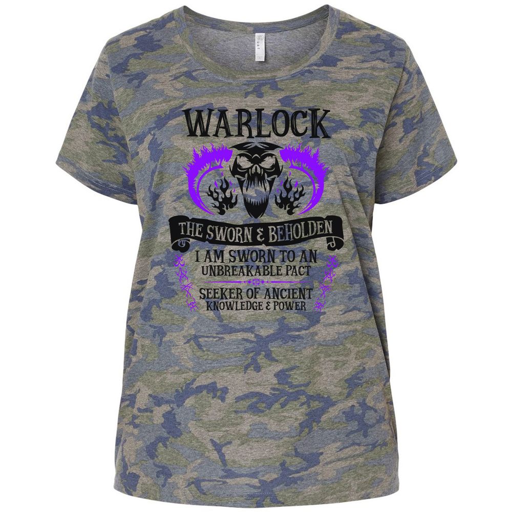 Ladies Curvy Jersey - 41Q3QQUW - Vintage Camo - 5