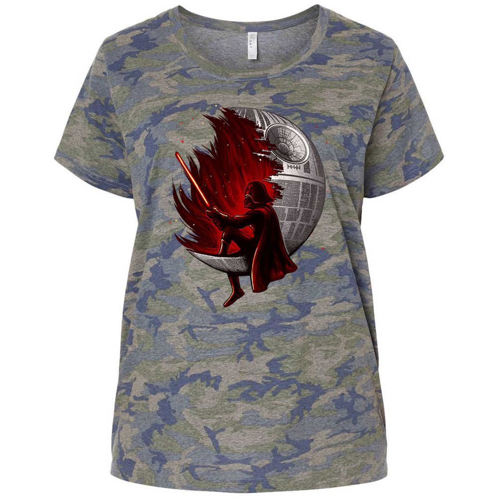 Ladies Curvy Jersey - V5KWUL3M - Vintage Camo - 5