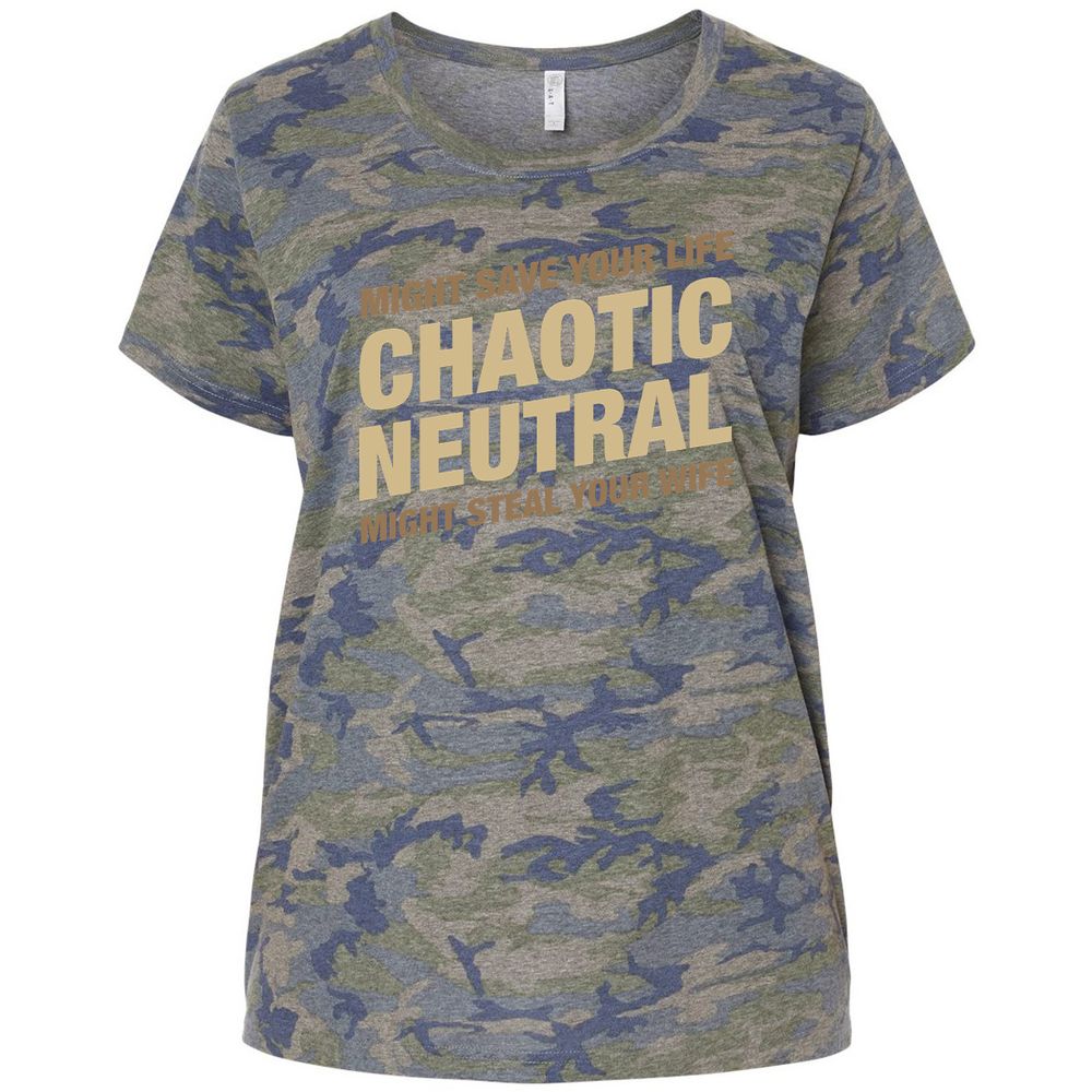Ladies Curvy Jersey - 289ZMPYZ - Vintage Camo - 5