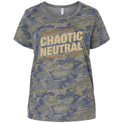 Ladies Curvy Jersey - 289ZMPYZ - Vintage Camo - 5