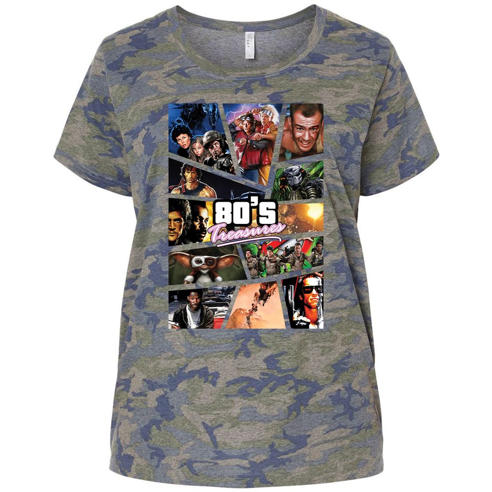 Ladies Curvy Jersey - 5SY5JAUF - Vintage Camo - 5