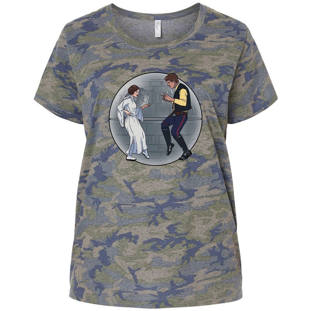 Ladies Curvy Jersey - YDSAA65P - Vintage Camo - 5