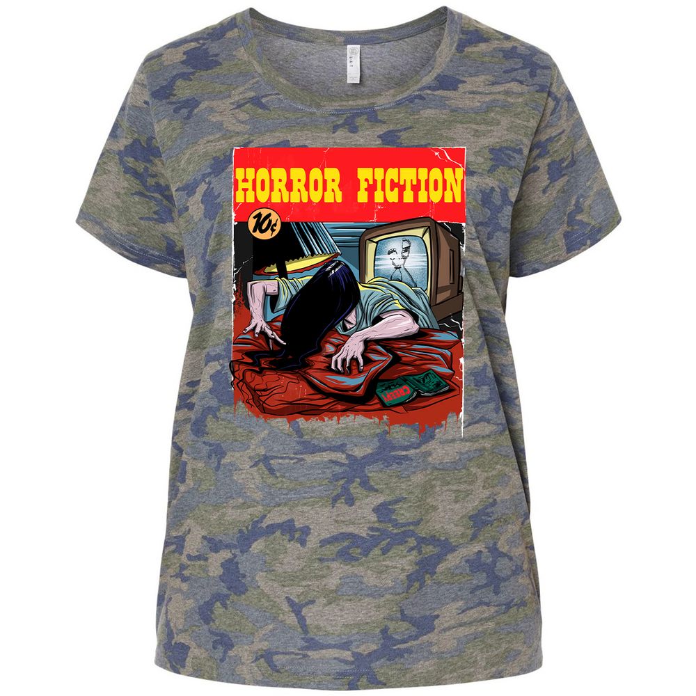 Ladies Curvy Jersey - PYGPAC5Y - Vintage Camo - 5