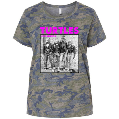 Ladies Curvy Jersey - 4BAK9FGC - Vintage Camo - 5