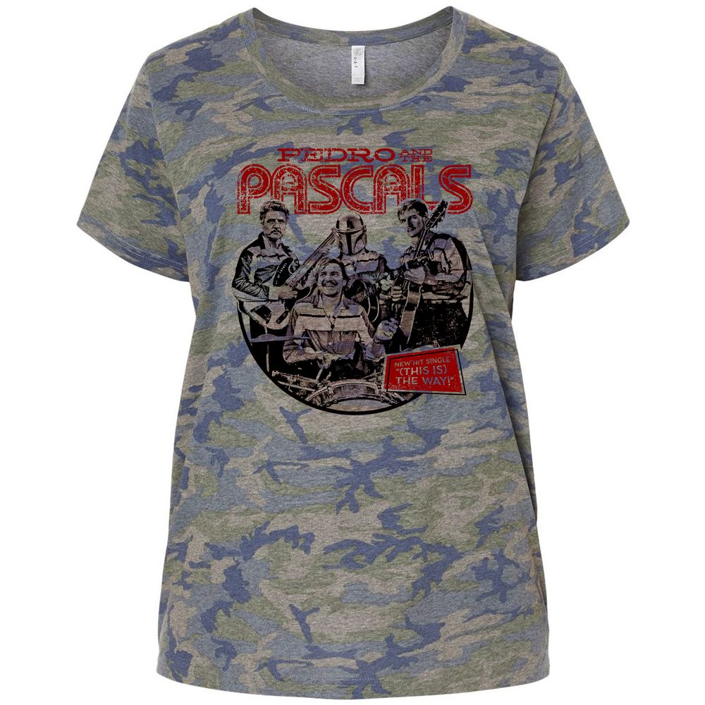 Ladies Curvy Jersey - X8GFMHU8 - Vintage Camo - 5
