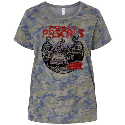 Ladies Curvy Jersey - X8GFMHU8 - Vintage Camo - 5