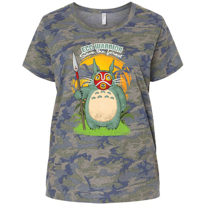 Ladies Curvy Jersey - XPDPGYMB - Vintage Camo - 5