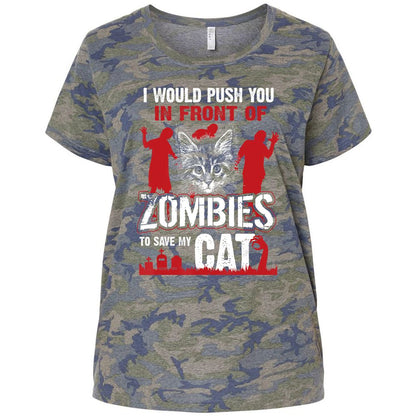 Ladies Curvy Jersey - V8DVQLYY - Vintage Camo - 5