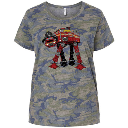 At-At Fire Truck - Vintage Camo - 5