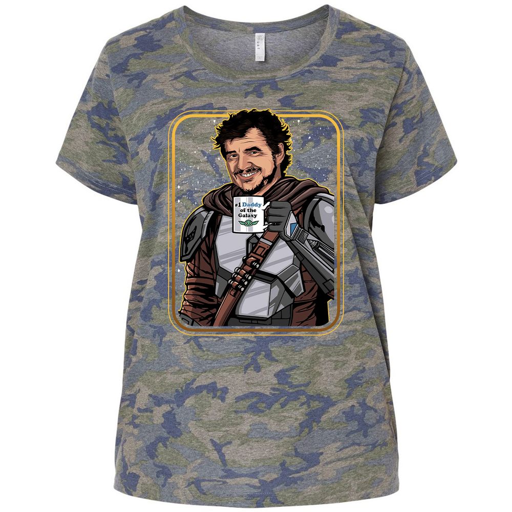 Ladies Curvy Jersey - PJ8DS21G - Vintage Camo - 5