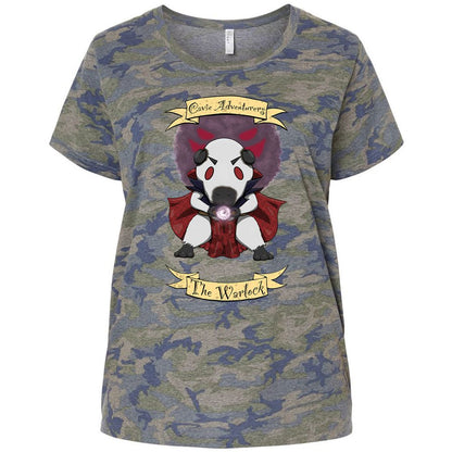 Ladies Curvy Jersey - XX1PQMFQ - Vintage Camo - 5