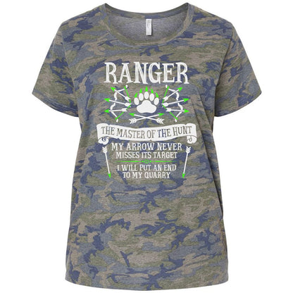 Ladies Curvy Jersey - 1B6K52UR - Vintage Camo - 5