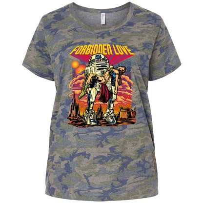 Ladies Curvy Jersey - V3CYL2HR - Vintage Camo - 5