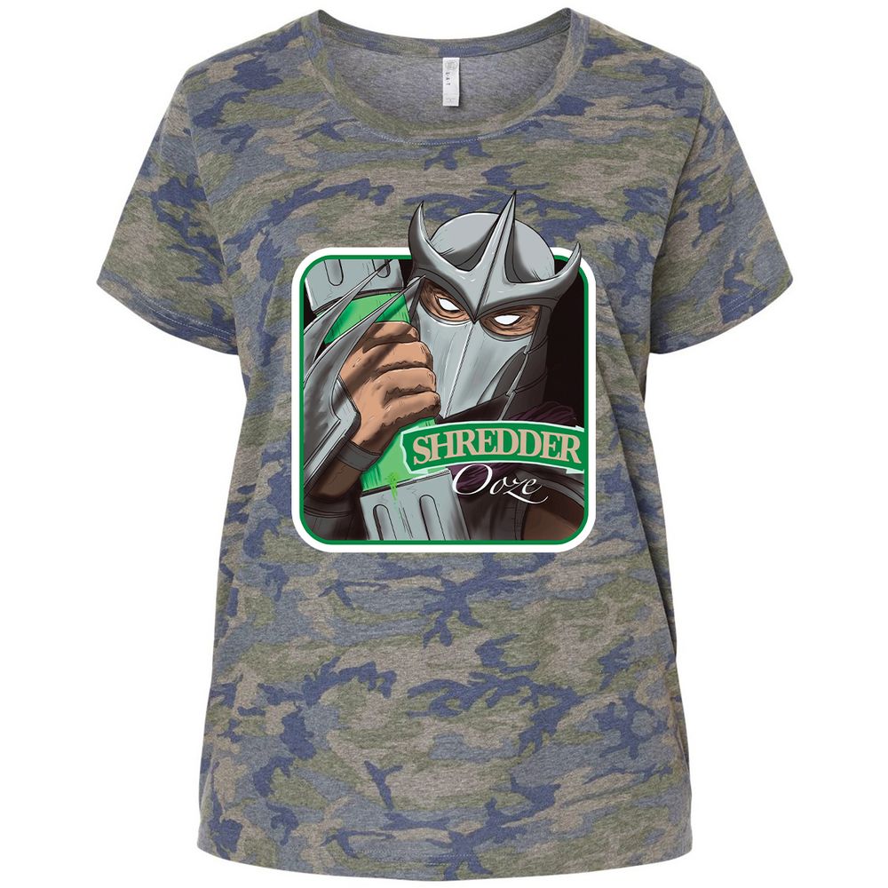Ladies Curvy Jersey - ALR2T3KB - Vintage Camo - 5