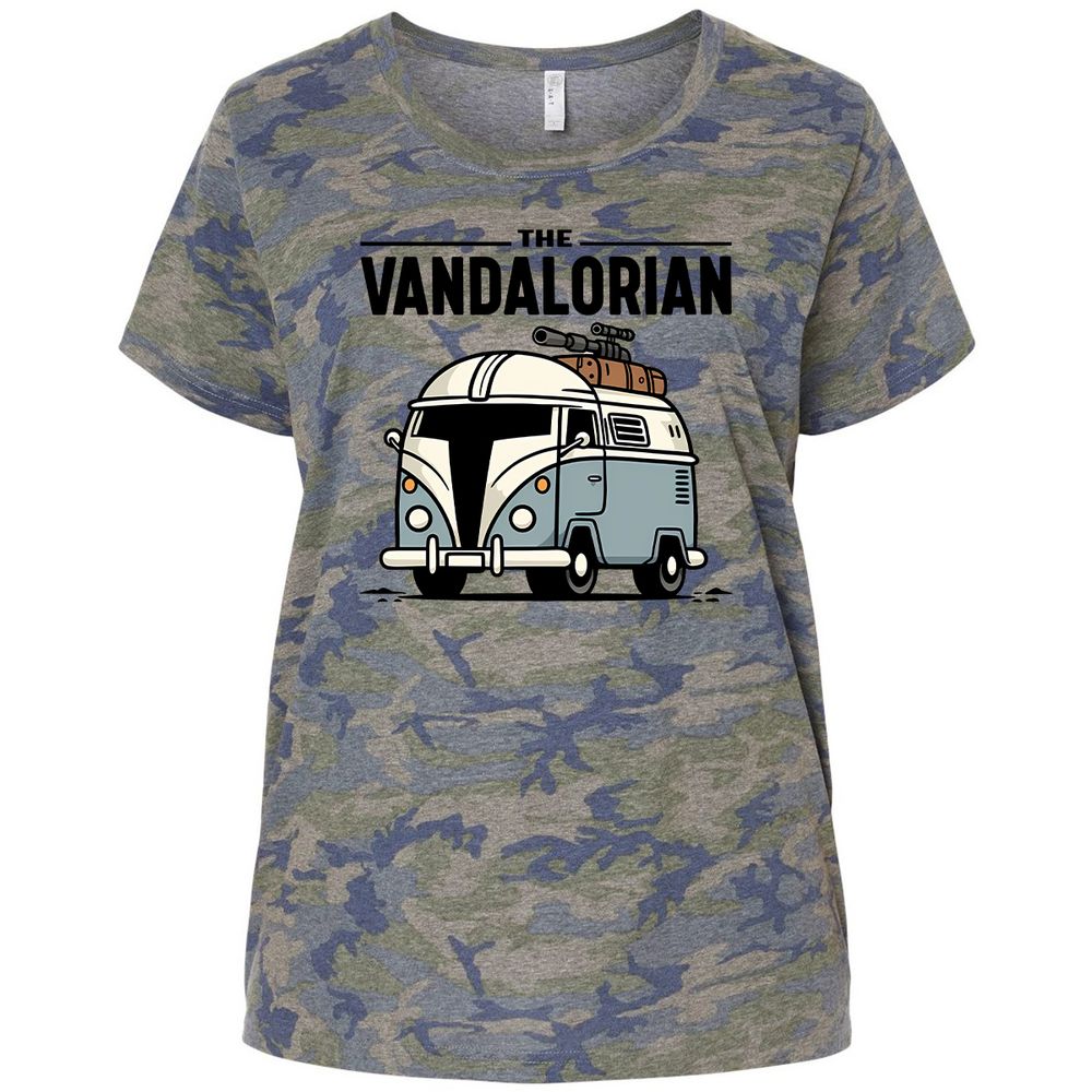 Ladies Curvy Jersey - VEGL7EE3 - Vintage Camo - 5