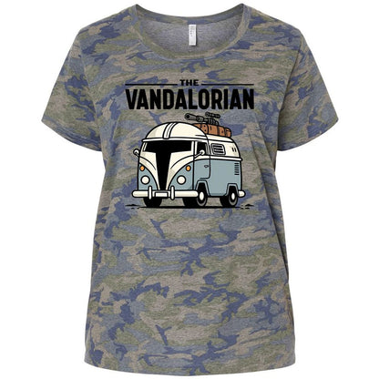 Ladies Curvy Jersey - VEGL7EE3 - Vintage Camo - 5