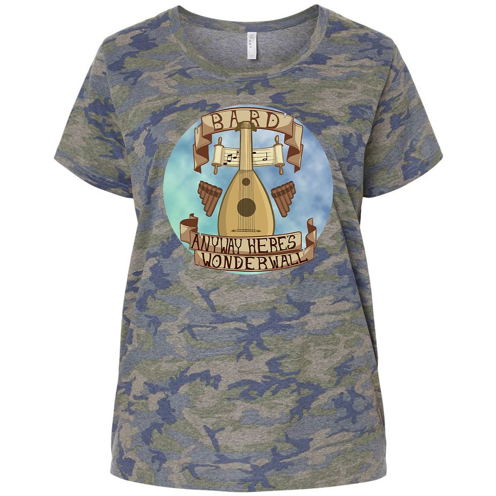 Ladies Curvy Jersey - SGY6PGTS - Vintage Camo - 5