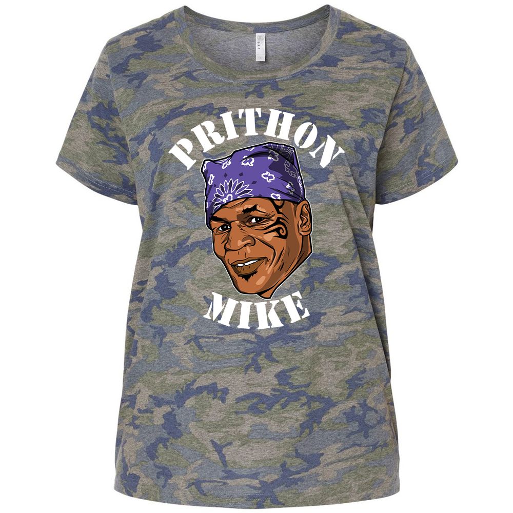 Ladies Curvy Jersey - 1REESTWX - Vintage Camo - 5