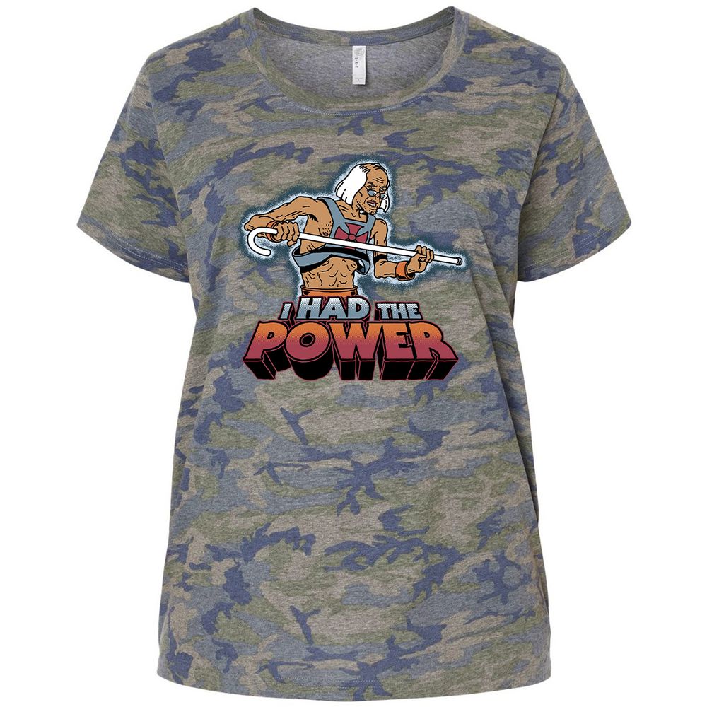 Ladies Curvy Jersey - RYSZYD7Z - Vintage Camo - 5